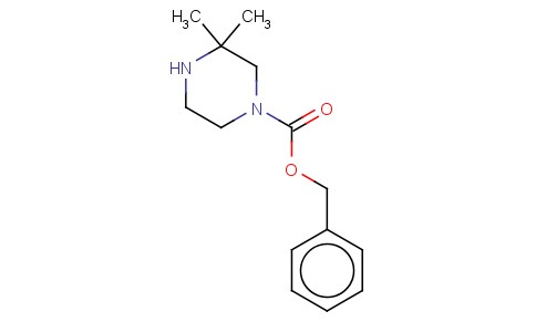 BENZYL 3,3-DIMETHYLPIPERAZINE-1-CARBOXYLATE